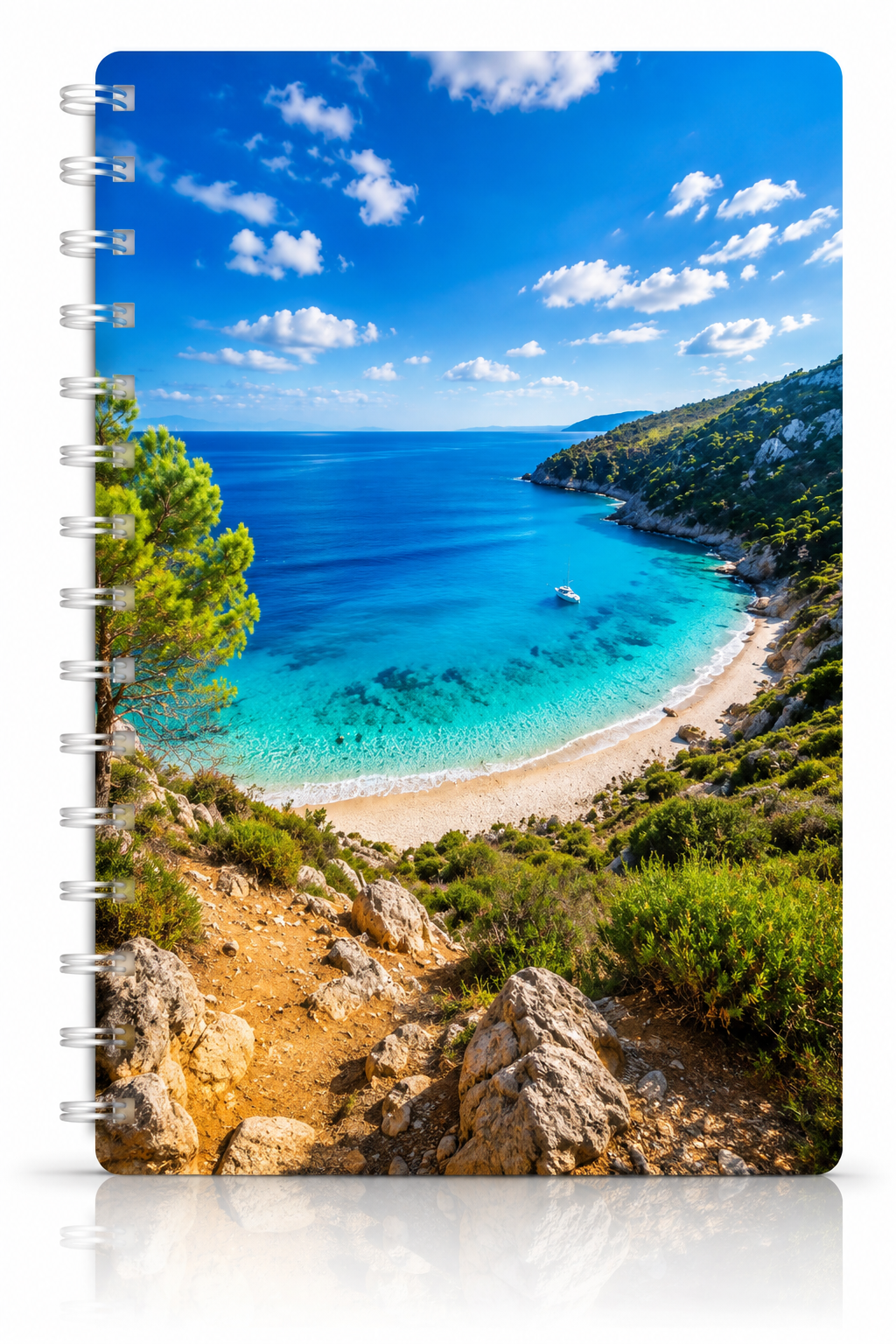 Copertina Baia Mediterranea Blu