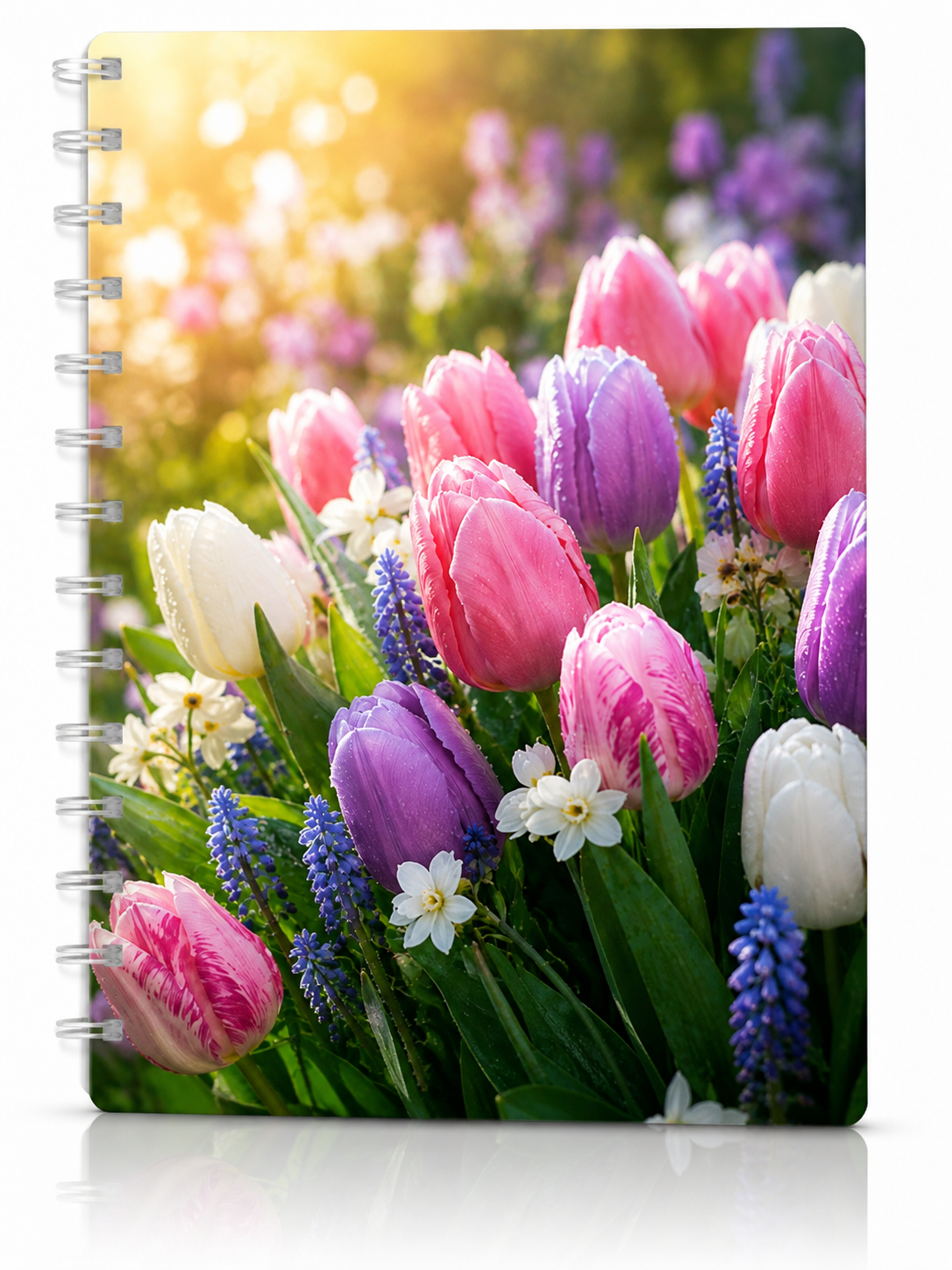 Copertina tulipani primaverili