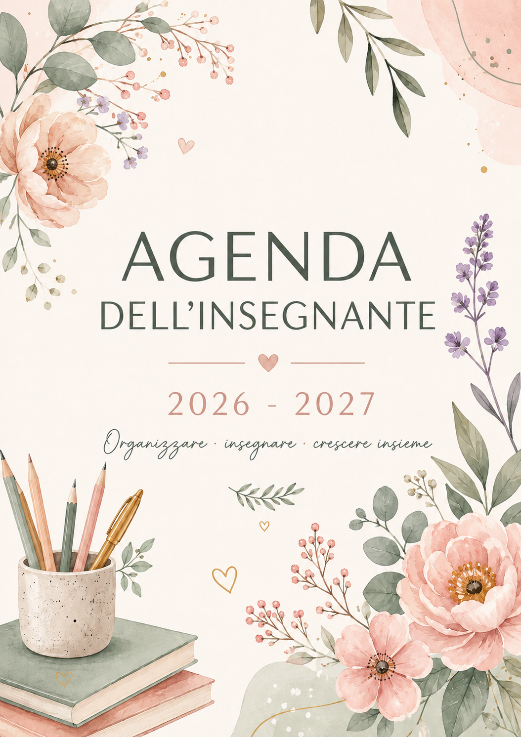 Agenda dell’Insegnante 2026–2027 – Formato A5