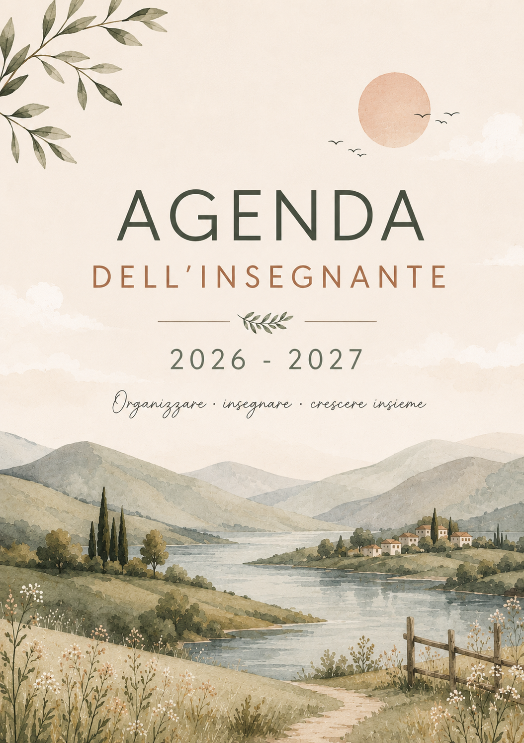 Agenda dell’Insegnante 2026–2027 – Formato A5