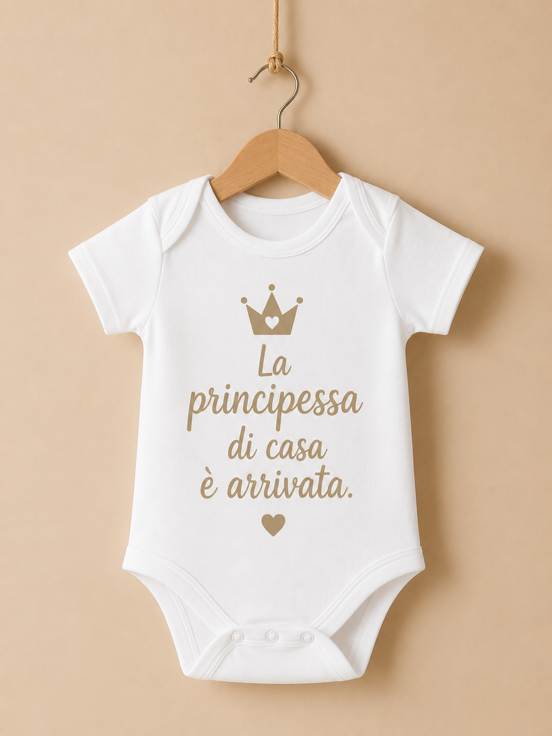 Body Neonato Personalizzato con Frasi