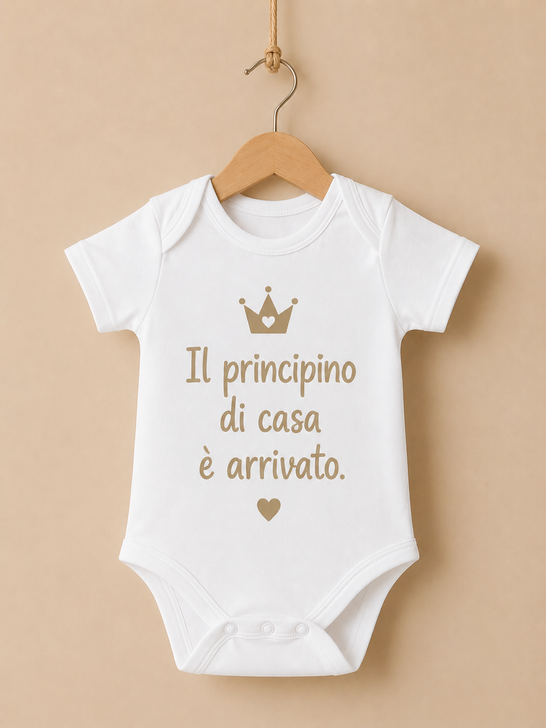 Body Neonato Personalizzato con Frasi