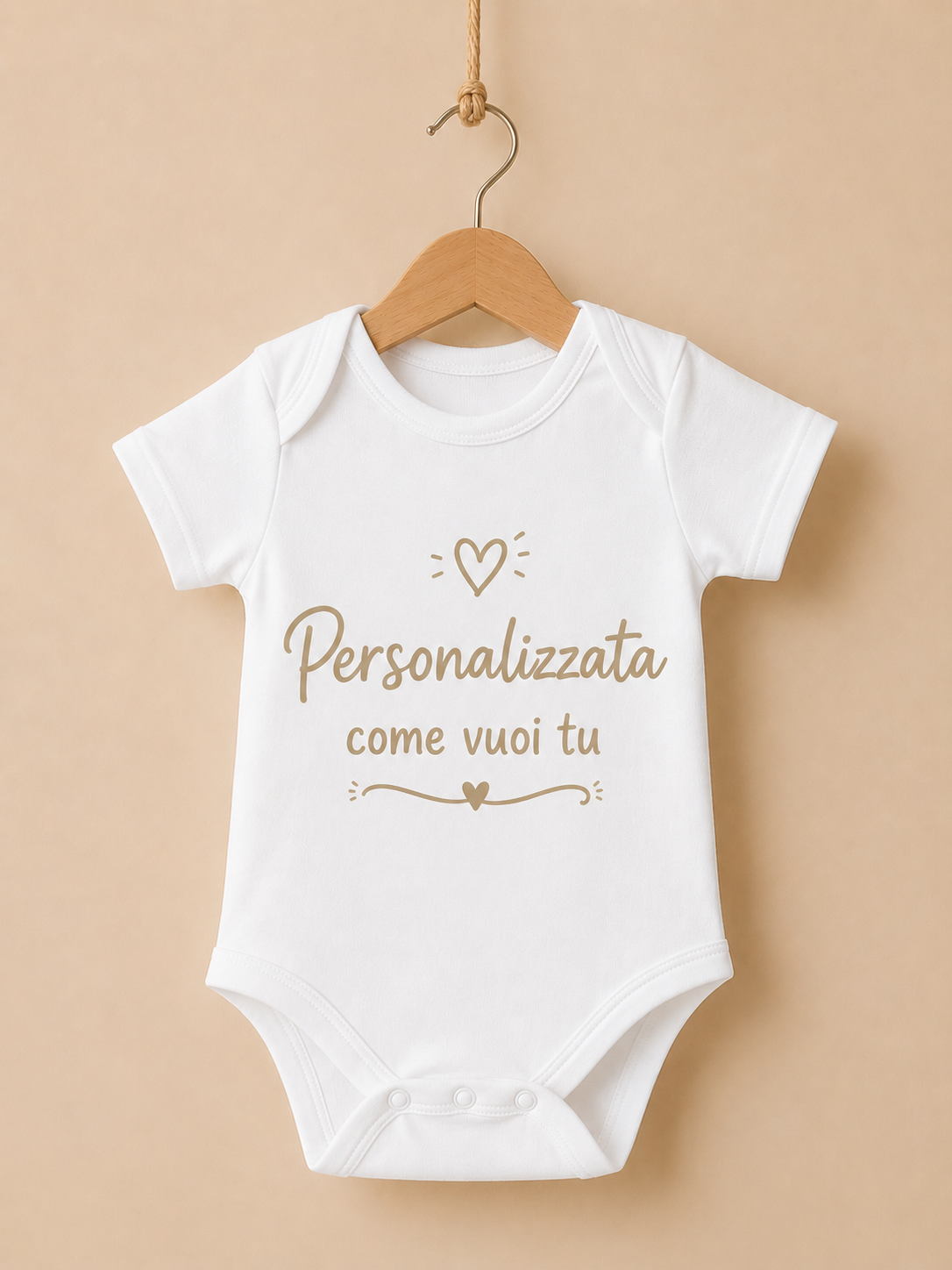 Body Neonato Personalizzato con Frasi
