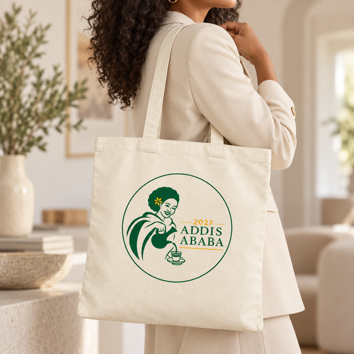 Shopper in cotone 140gr - Addis Ababa 2027