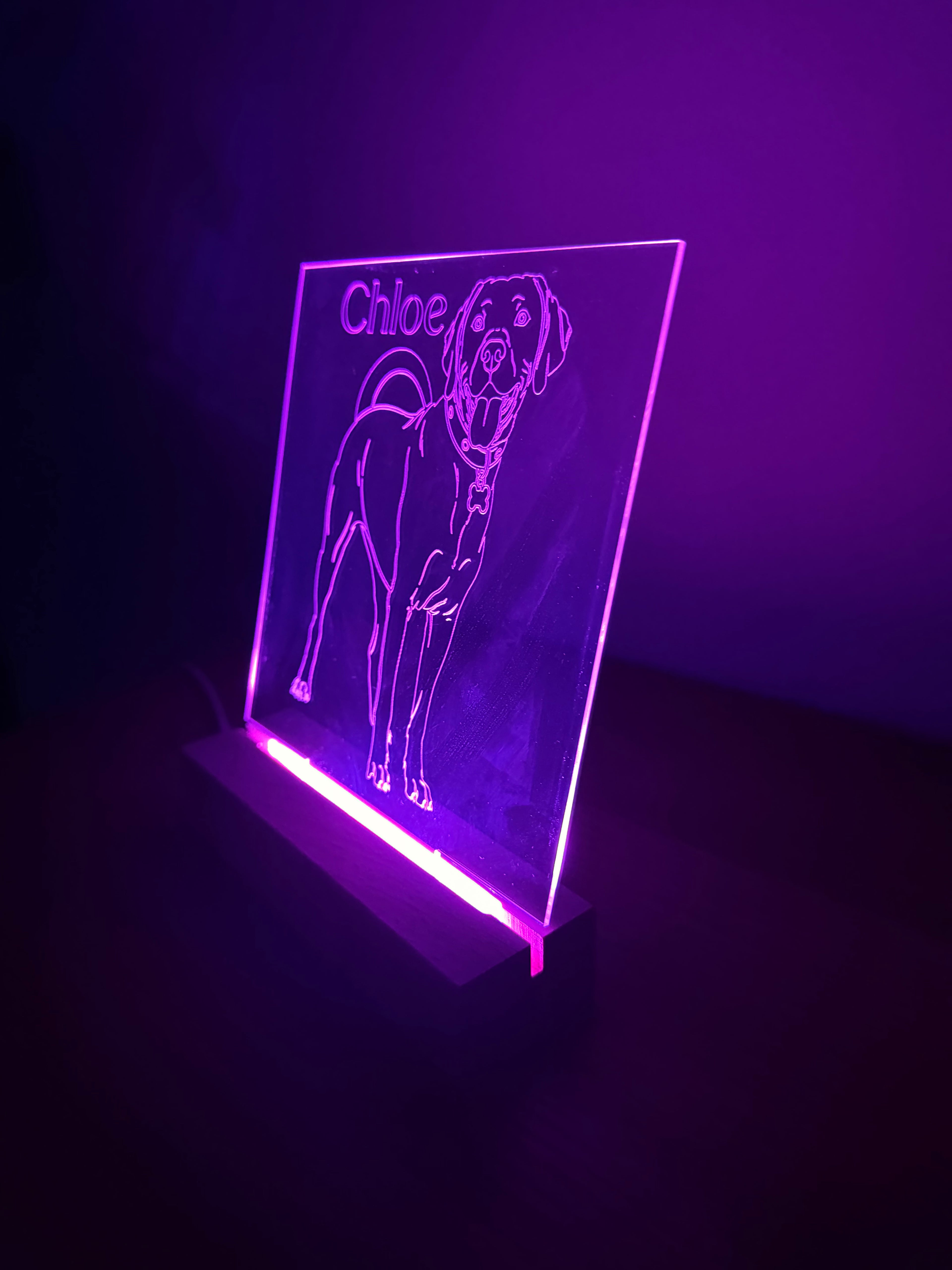 Lampada Personalizzata in Plex (NFC)