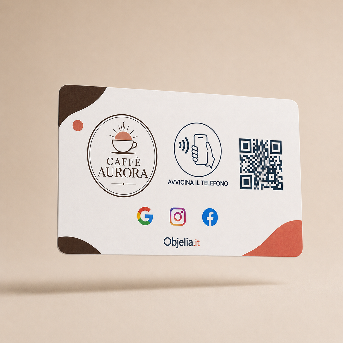 Card NFC personalizzata con logo
