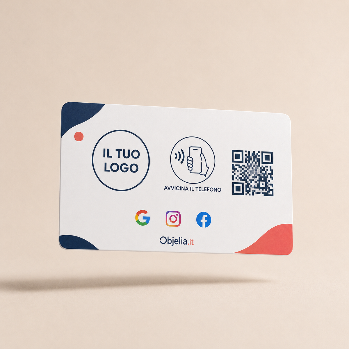 Card NFC personalizzata con logo